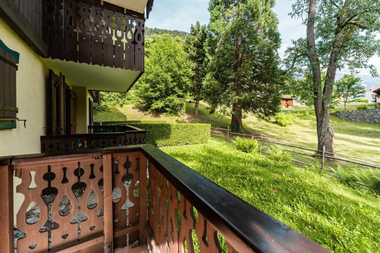 Charming Apartment With Balconies 5Min From The Bettex Gondola Saint-Gervais-les-Bains Luaran gambar
